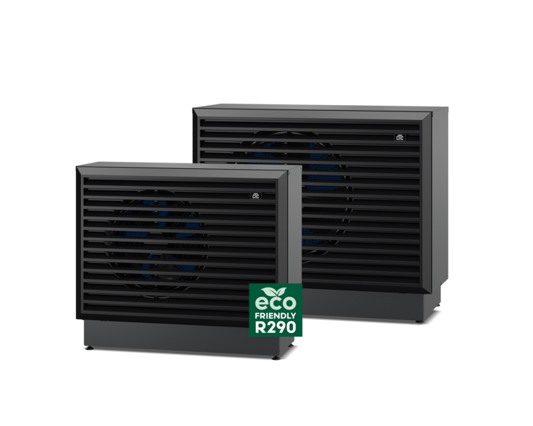 CTC EcoAir 700M air-to-water heat pumps with R290 refrigerant