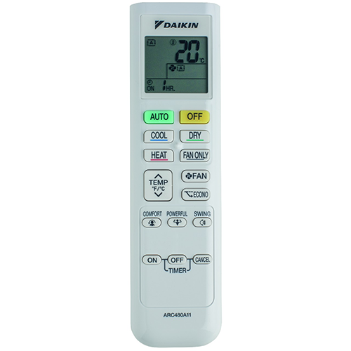 Daikin Comfora pults